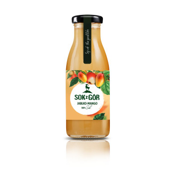 SOK Z GÓR, jabłko-mango, tłoczony 250 ml