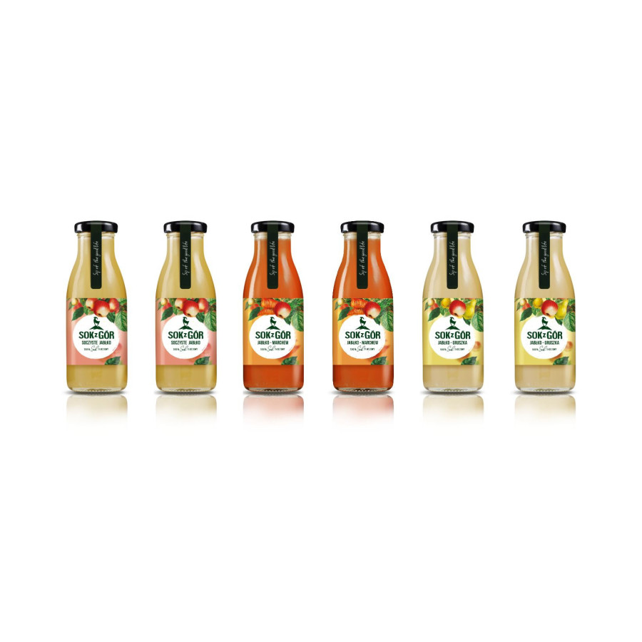 SOK Z GÓR DLA MILUSIŃSKICH, 100% tłoczony, 6x butelka 250 ml