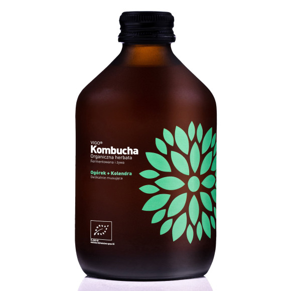 Vigo Kombucha Ogórek + Kolendra 330 ml