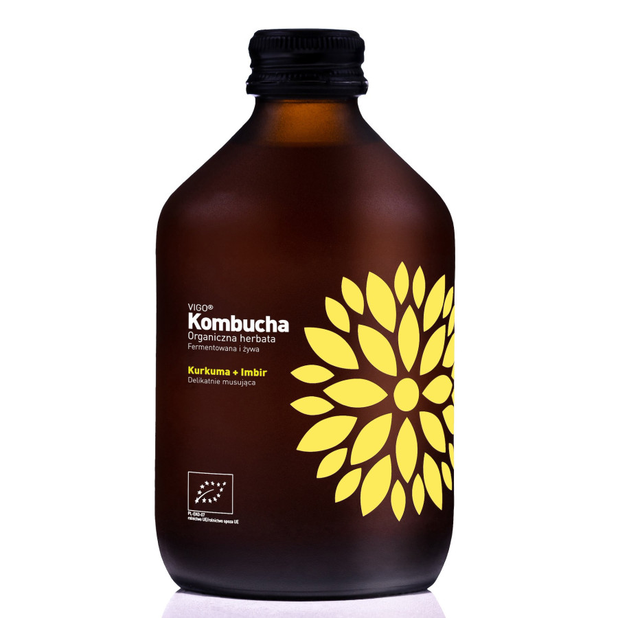 Vigo Kombucha Kurkuma + Imbir 330 ml